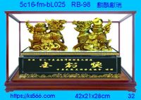 5c16-fm-bL025_麒麟獻瑞,水晶琉璃獎牌製作推薦,台北,新北,基隆,宜蘭,桃圓,新竹,台中,台南,高雄