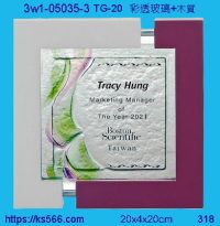 3w1-05035-3_TRACY,水晶琉璃獎牌製作推薦,台北,新北,基隆,宜蘭,桃圓,新竹,台中,台南,高雄