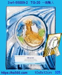 3w1-55009-2_一鳴驚人_雞,水晶琉璃獎牌製作推薦,台北,新北,基隆,宜蘭,桃圓,新竹,台中,台南,高雄