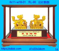 6c11-w18-01_招財麒麟,水晶琉璃獎牌製作推薦,台北,新北,基隆,宜蘭,桃圓,新竹,台中,台南,高雄