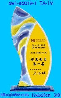 6w1-85019-1,水晶琉璃獎牌製作推薦,台北,新北,基隆,宜蘭,桃圓,新竹,台中,台南,高雄