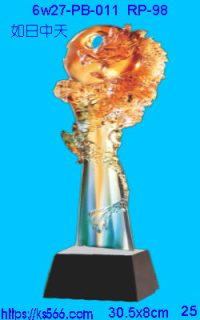 6w27-pb-011_如日中天,水晶琉璃獎牌製作推薦,台北,新北,基隆,宜蘭,桃圓,新竹,台中,台南,高雄