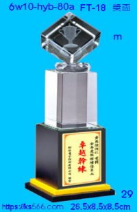 6w10-hyb-80a_獎盃,水晶琉璃獎牌製作推薦,台北,新北,基隆,宜蘭,桃圓,新竹,台中,台南,高雄