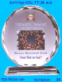 6w10-hyp-005u_棒球,水晶琉璃獎牌製作推薦,台北,新北,基隆,宜蘭,桃圓,新竹,台中,台南,高雄